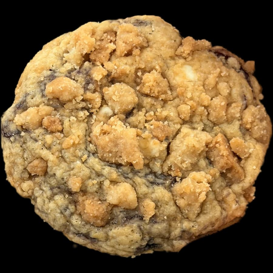 Lemon Blueberry Streusel cookie